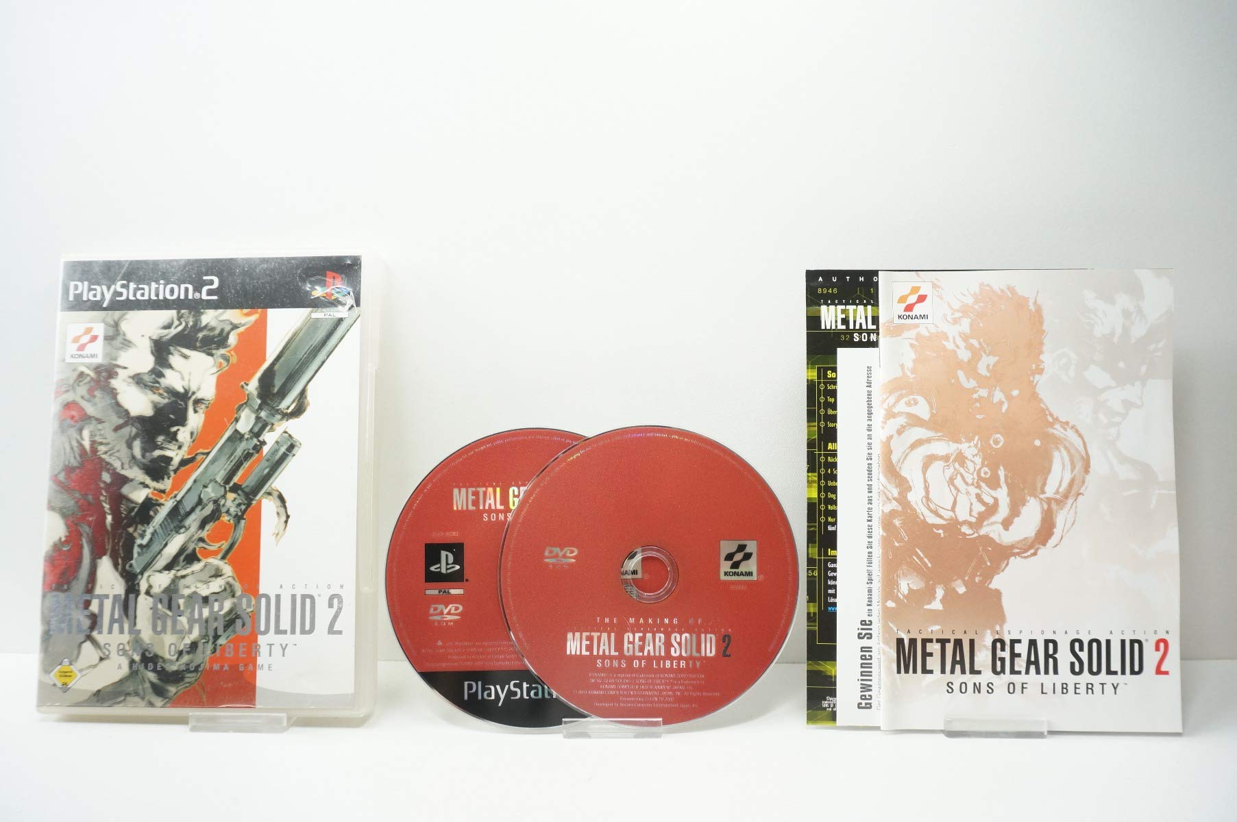 Metal Gear Solid 2 - Sons Of Liberty [German Version] : Amazon.co